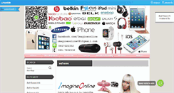 Desktop Screenshot of imagineonlineshop.net